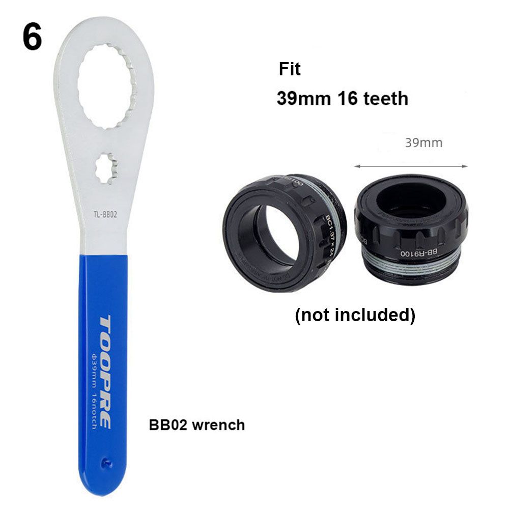 M9100 12Speed Bike Direct Mount Installatie Gereedschap Removal Tool Ring Adapter Kettingblad Lock Direct Mount Kettingblad: 6