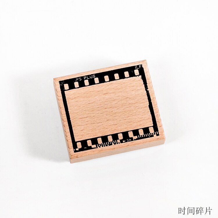 Sello de decoración de fondo de etiqueta de película Vintage sellos de goma madera para scrapbooking papelería DIY craft ESTAMP estándar: 3