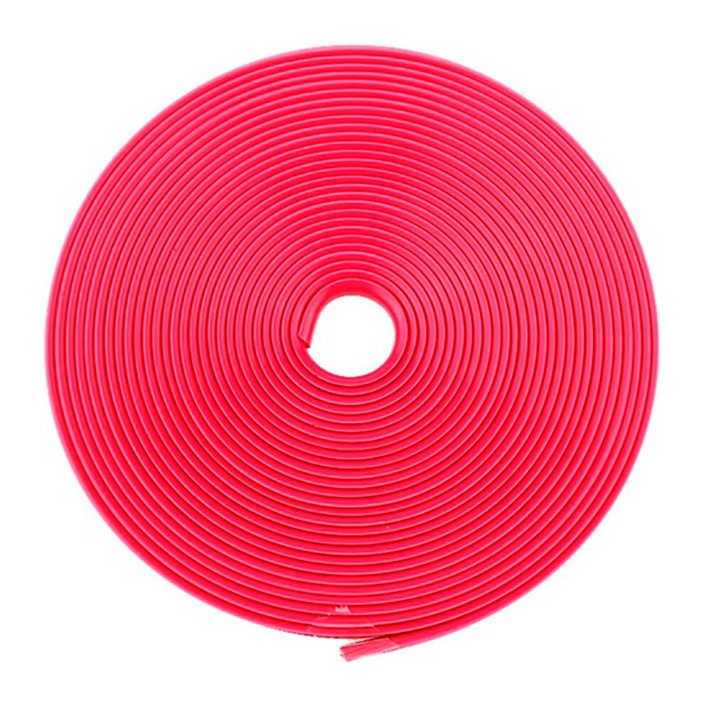 Schutzhülle silikon Band zu schützen Rad legierung räder Auto Rad Profi, dekorative Band für reifen schutz (8 Meter): Rosa
