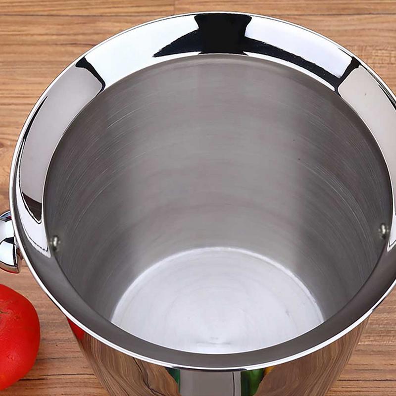 2L/3L Edelstahl Verdickt Rotwein Eis-eimer Kühler Kasten Verdickung Champagner Eimer Eis Eimer Wein Kühler für Hotel Bar