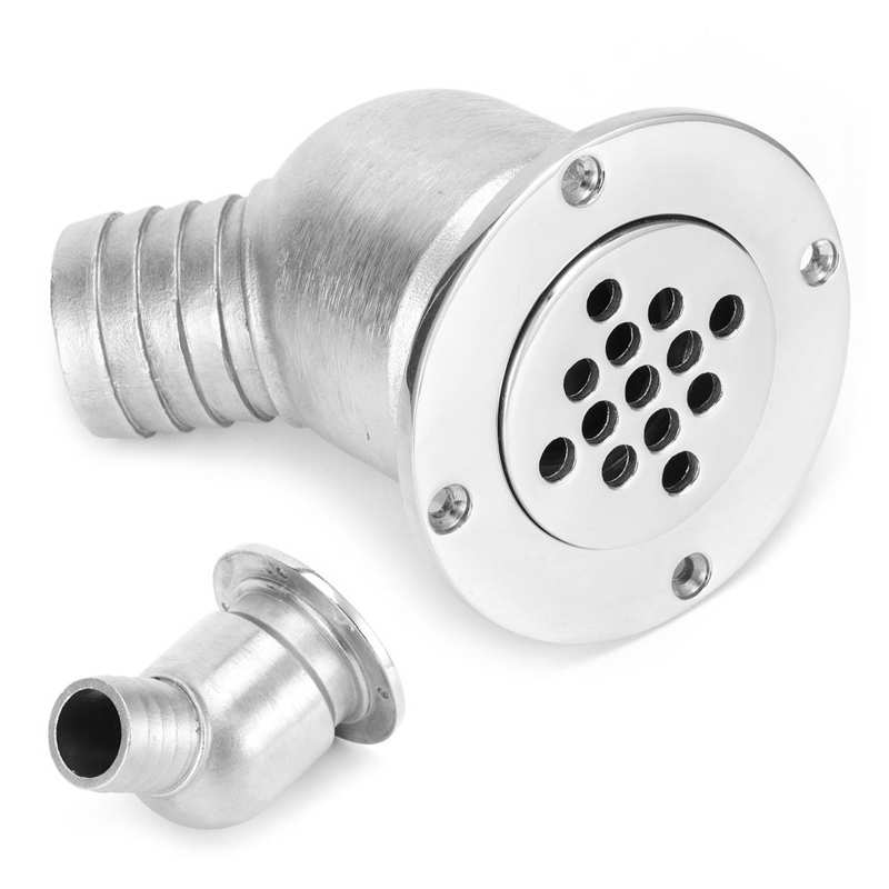 Boats Fittings Deck Floor Drain Drain Scupper for Fishing Boat Yacht Use