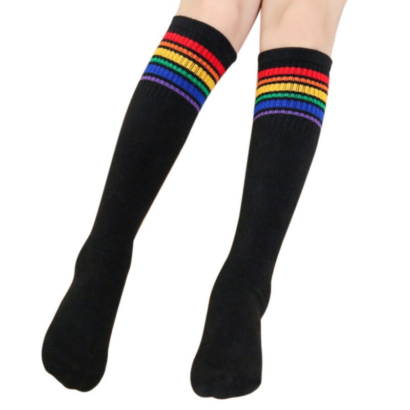 Soft Kids Socks For Girl Boy Clothing Striped Baby Sock Cotton Children Football Socks Causal