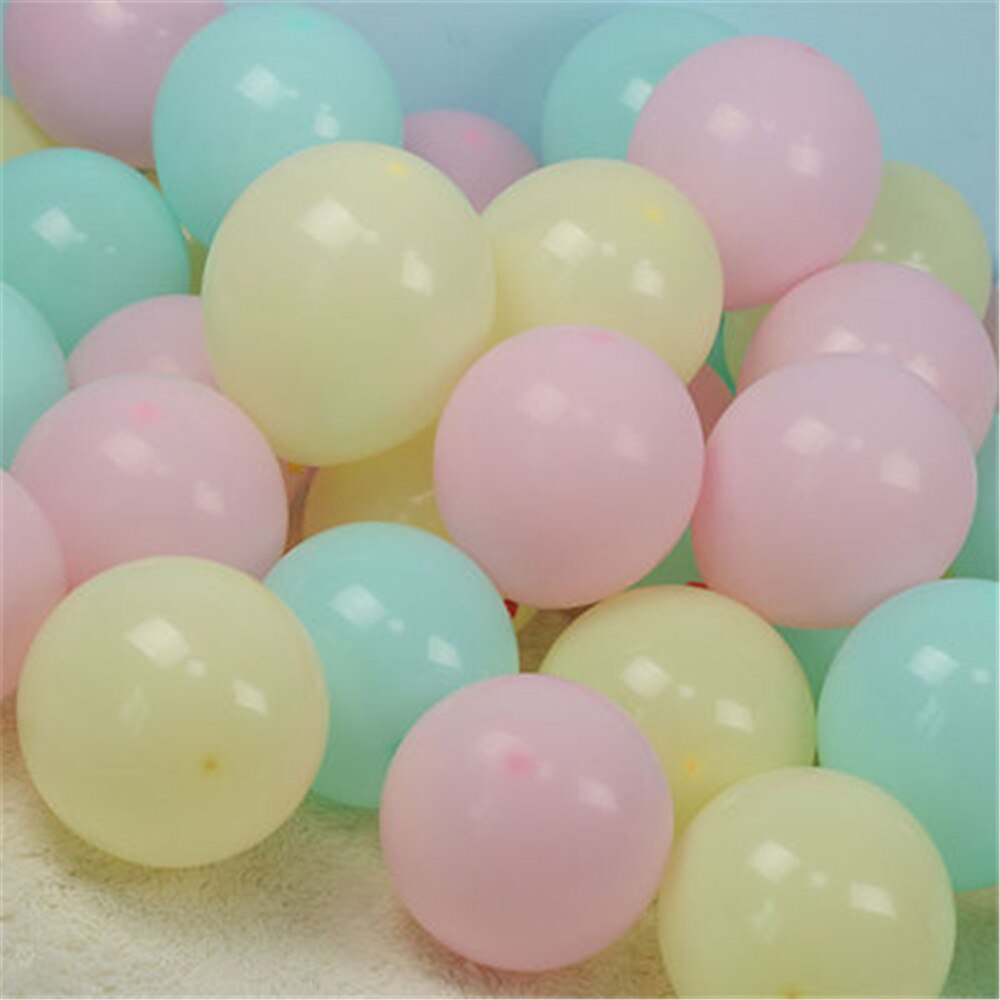 Ballons Macaron couleur sirène en Latex, 30 pièces, 5/10/12 pouces, décoration pour fête d&#39;anniversaire, noël, mariage, réception pour bébé