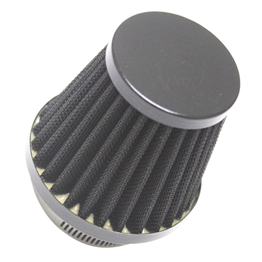 50mm Universal Car Auto Air Intake Filter High Flow Round Cone Cold Cleaner