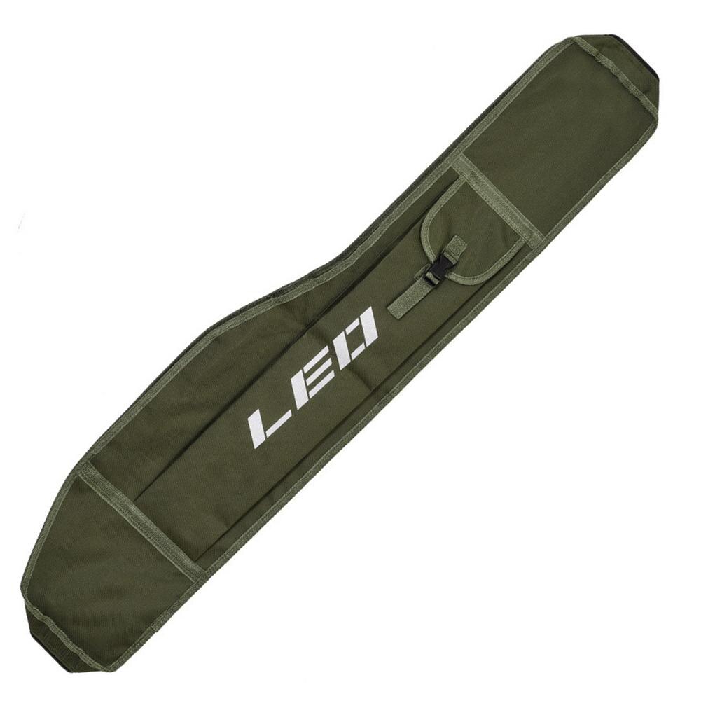 Durable Fishing Pole Storage Case Single Layer Big Easy to Package Not Easy to Fall Off Belly Sea Boat Fishing Tackle Pouch