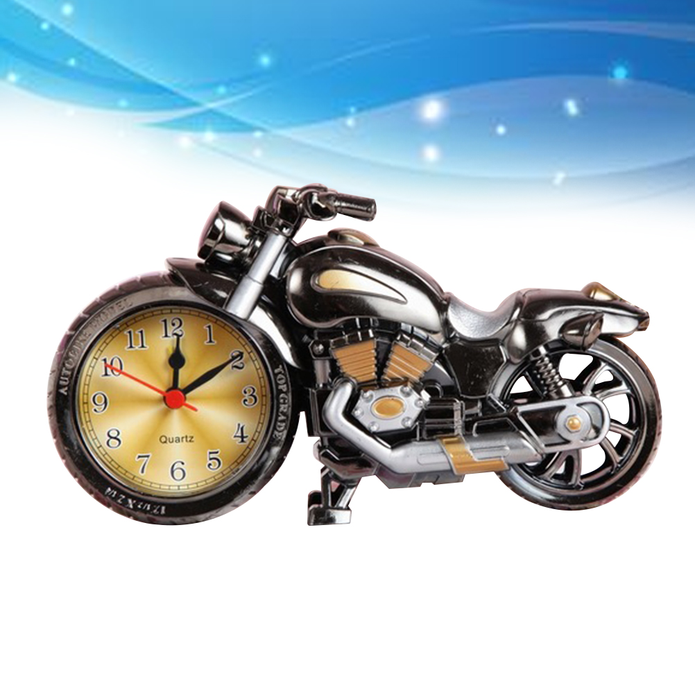 1 Pc Motorcycle Alarm Clock Vintage Alarm Clock for Home Coffee Shop Office