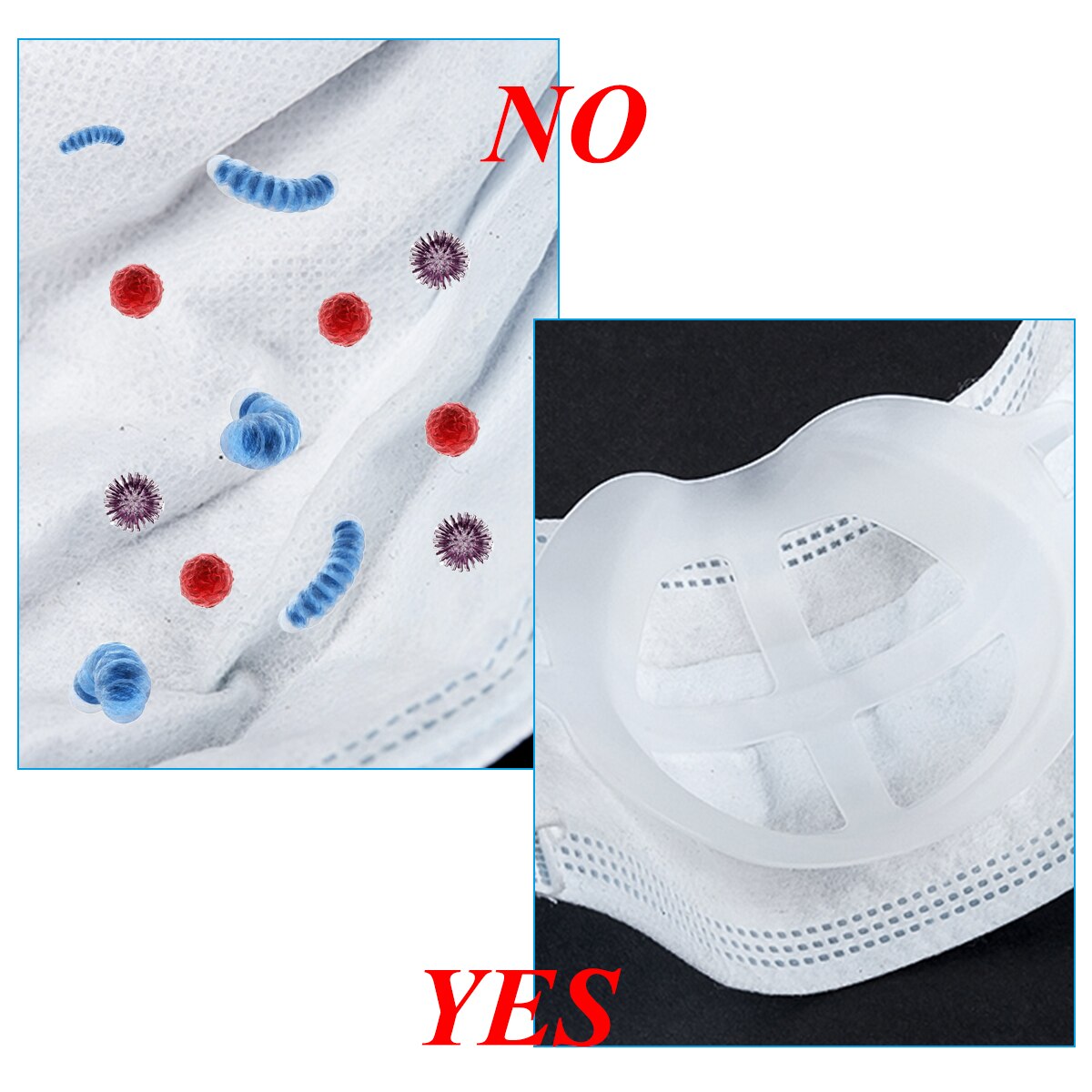 1/5/10Pcs 3D Maske Halterung Maske Zubehör Atmen Reibungslos Und Kühle Maske Halter Atmungsaktive Ventil Gesundheit pflege Zubehör