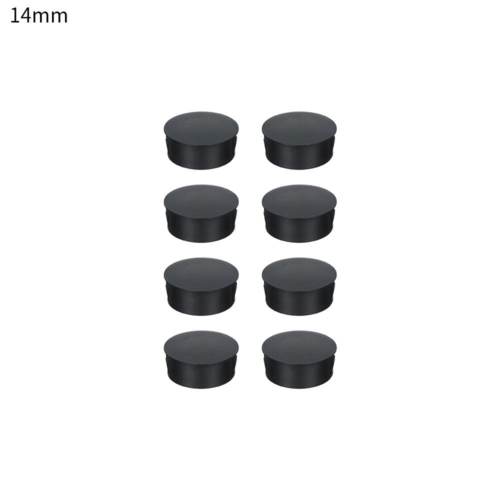 Plastic Hole Decorative Cap Caps Protector Floor Protection Blanking End Caps Pipe Plug Cover Hole Plug Furniture Feet: 14mm