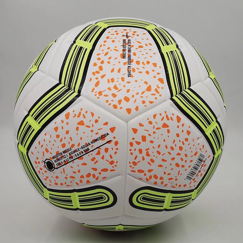 Size5/4 Soccer Ball Premier Goal Team Match Ball Football Training Seamless League futbol voetbal: Clear