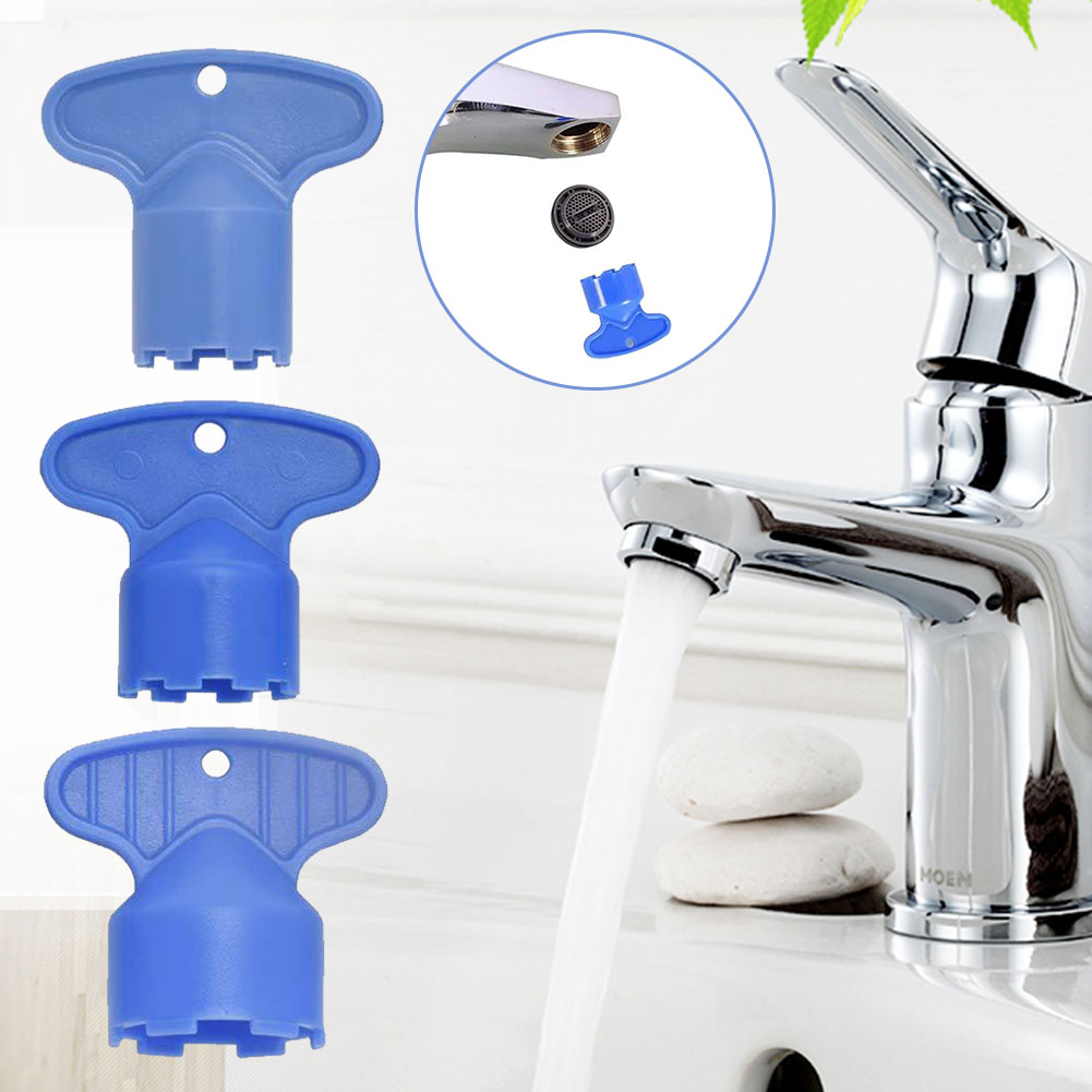 10 pièces cuisine bassin remplacement robinet aérateur clé ABS accessoires maison salle de bain réparation clé Cache enlèvement outil pour M16.5-M24