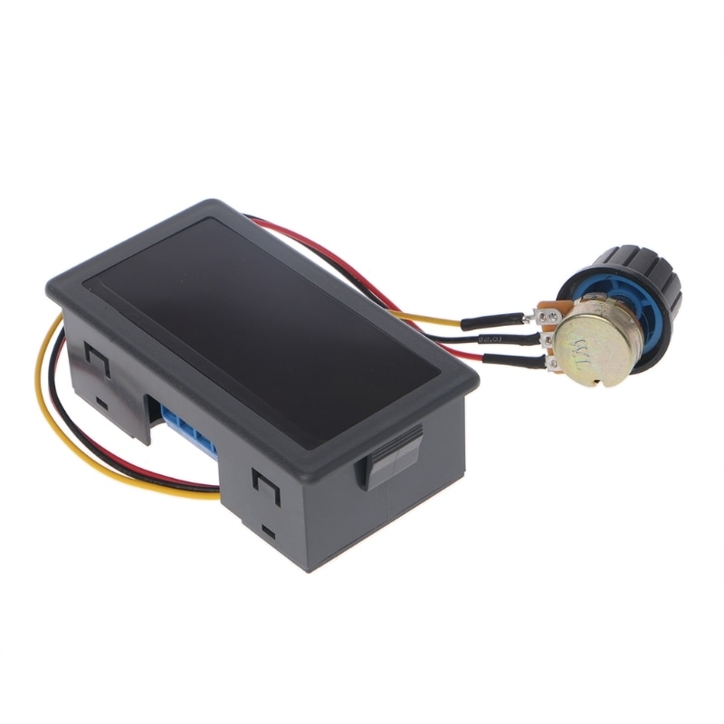 DC 6-30V 12V 24V 15A Max PWM Motor Speed Controller With Digital Display L15