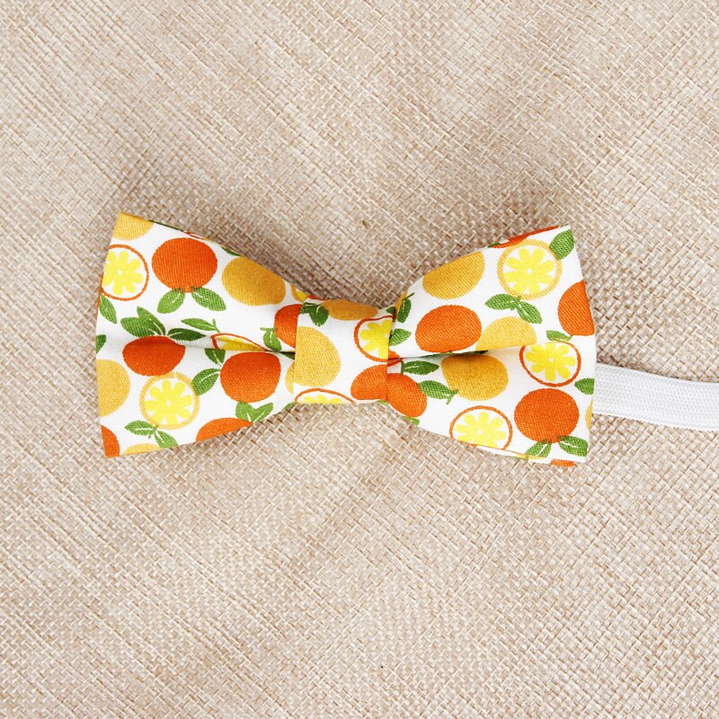 Pajarita clásica para bebé y Chico, pajarita para niño, esmoquin, pajarita con estampado de limones Lazo, corbata informal de mariposa