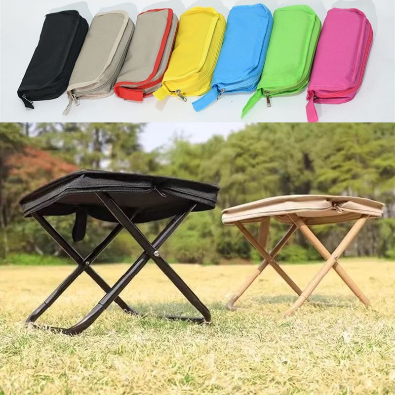 Pocket Handbag Stool Pencil Bag Folding Chair Sketch Fishing Leisure Camping Outdoor Portable Small Stool