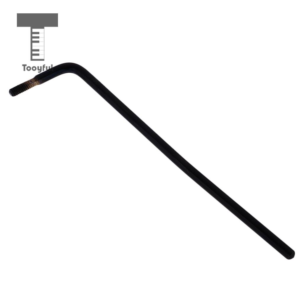 Tooyful Guitar Tremolo Trem Arm Bar Tremolo System for ST Style Strat for Electric Guitar Instrument Black