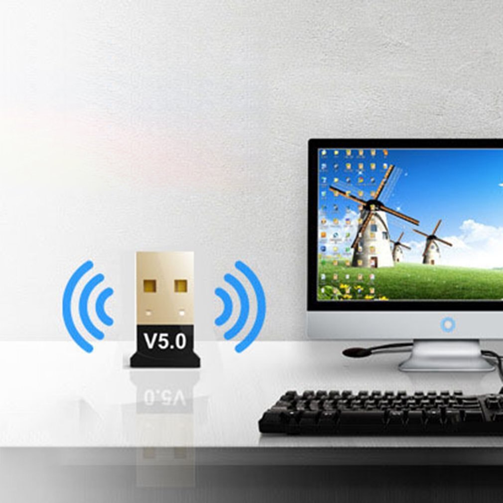 Computer USB Bluetooth Adapter 5.0USB Desktop Wireless WiFi Audio Receiver Transmitter Dongle Plug And Play File Transfer