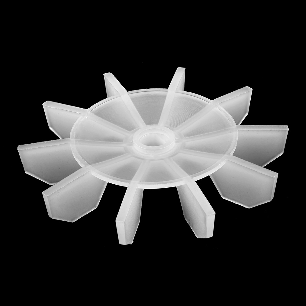 1 Stuks Luchtcompressor Fan Blade Vervanging Waterdicht Super Stille 0.5 \\\" Binnenboring 10 Waaier Direct Op lijn Motor 14mm As