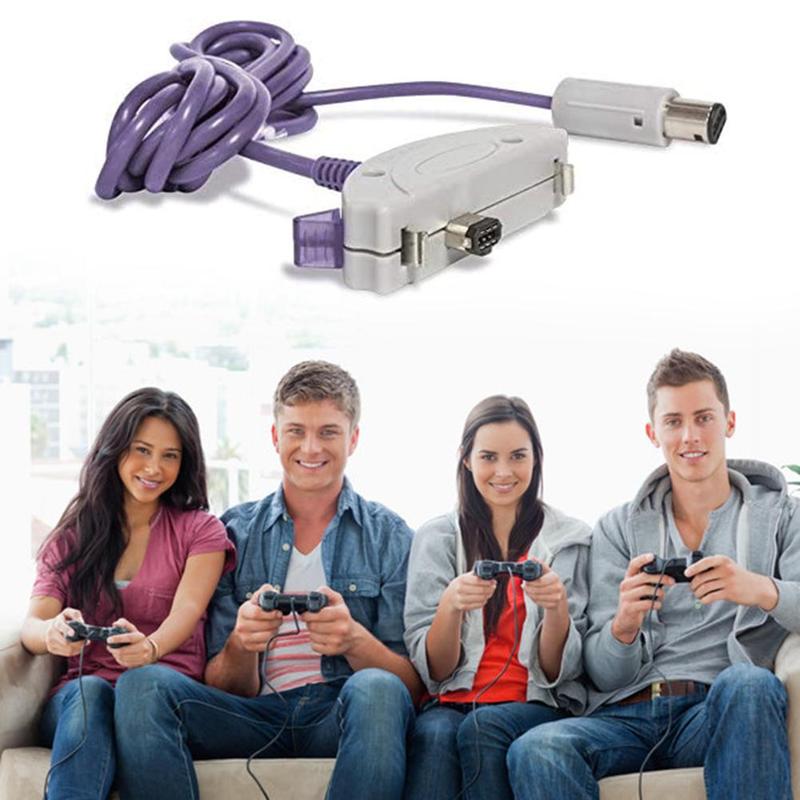 1.8m Game Link Cable Adapter for Nintend GC to for for SP Exchange Data Cable