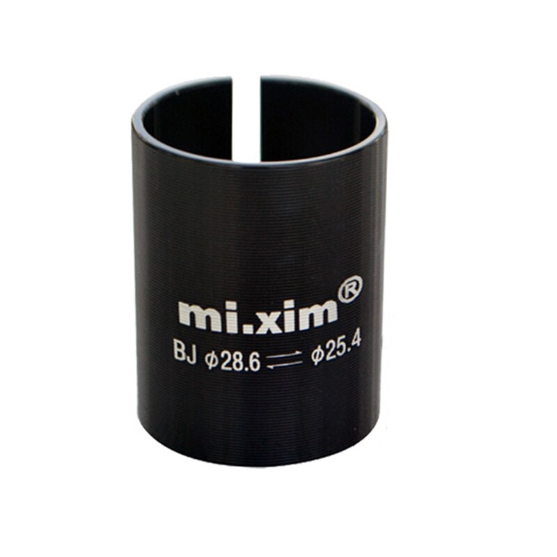Vélo tige réducteur cale anneau Variable convertir Tube adaptateur 28.6 à 25.4mm noir