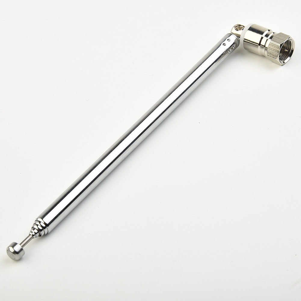Telescopic Aerial Antenna DAB FM Radio Aerial W 3 Adapter HiFi AV Receiver Mini System 75cm AV Stereo Receiver Amplifier
