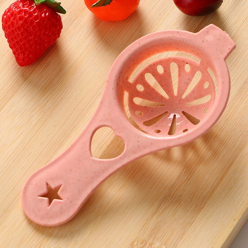 jaune d'oeuf séparateur protéine séparation outil ménage cuisine cuisson oeuf outils Durable oeuf diviseur cuisine Gadgets: Pink