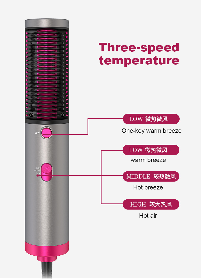 800W Portable Mini Hair Dryer For Hair Blow Dryer Styling Tools /Cold Air Blow Dryer 3 Gear Adjustment 110-240V