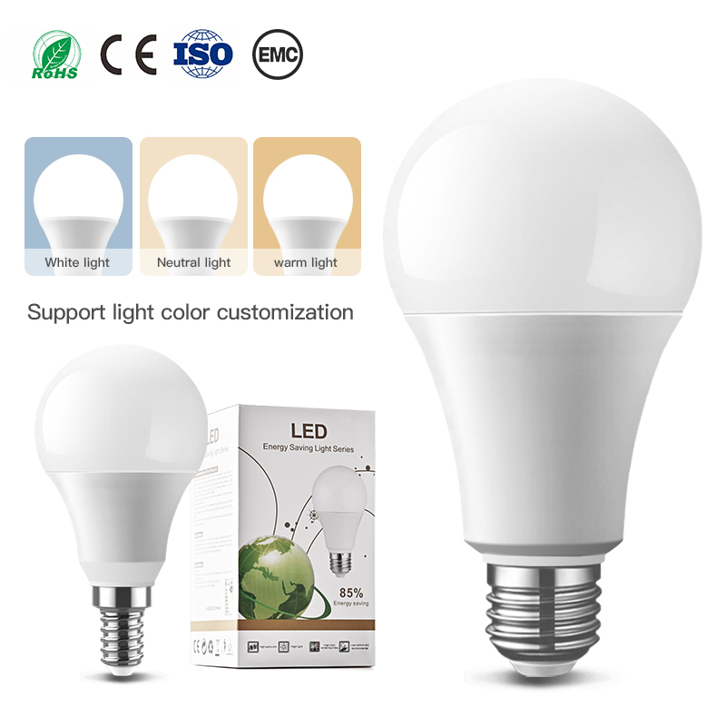 Belysning led-lampa 5w 7w 9w 12w 15w 18w 220v energibesparande glödlampor för hem sovrum trappa gångväg restaurang