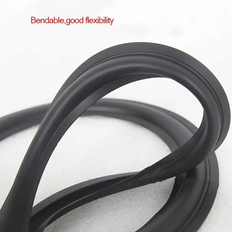 4 5 6.5 8 10 12 inch Zwart Speaker Rubber Surround Reparatie, algemene Vouwen Ring Rand DIY Speaker Subwoofer Accessoires