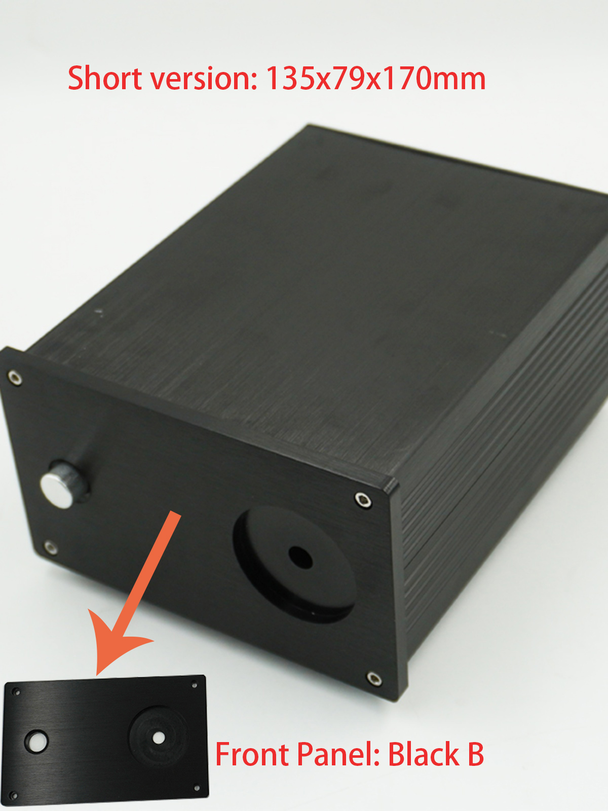 1Piece Aluminum DAC Tube Amplifier Split Power Supply Enclosure Mini AMP 126 Case Chassis Preamp Box PSU Headphone Amplifier Cha: Other / Bundle 4