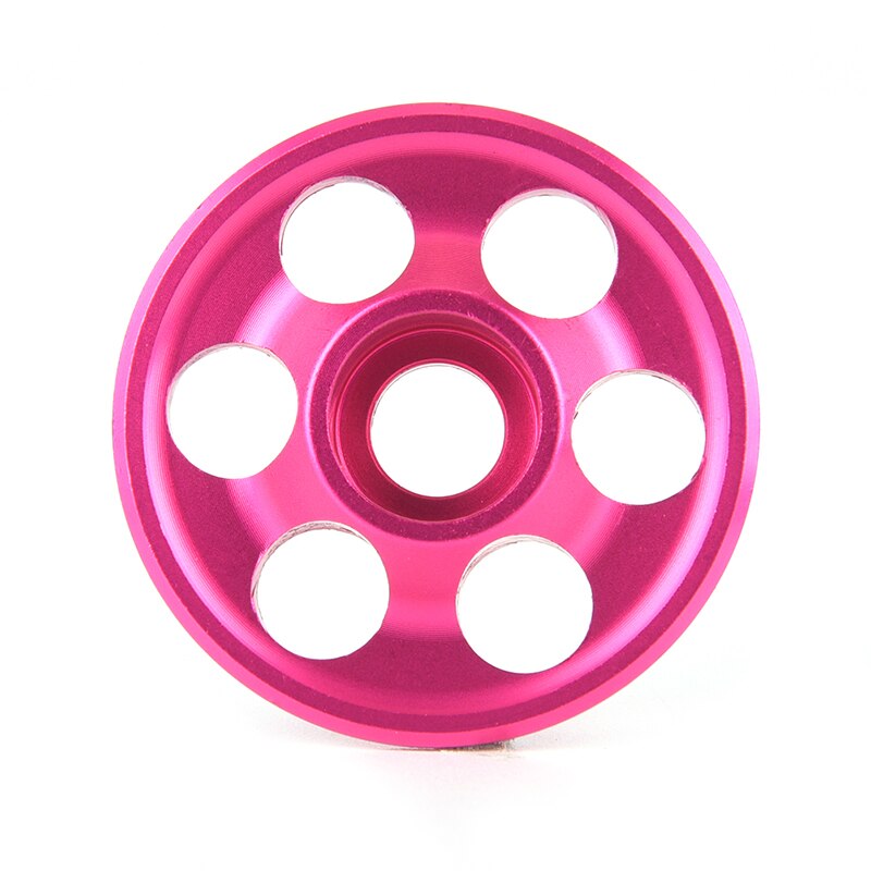 One Piece Colorful Ultra-light Bicycle Headset Top Cover Mtb Road Mountain Bike headset stem Top Cover Cap: Pink