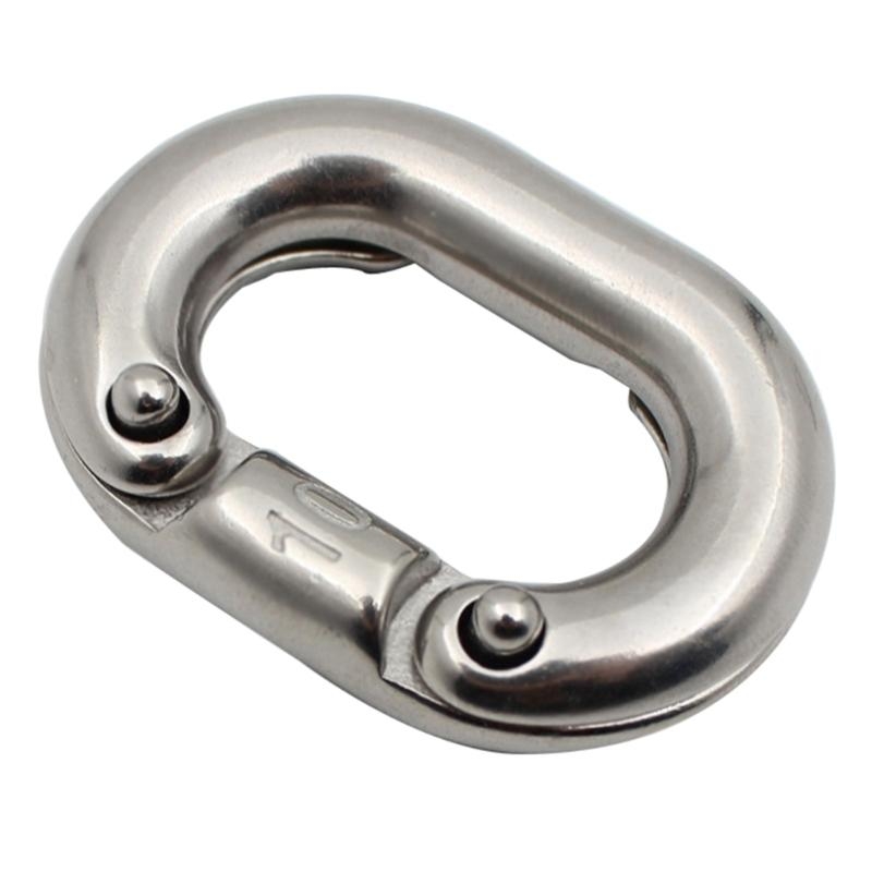 1Pc C Link Split Connectings Ship Anchors Chain Link Ship Chain Link Connector: PURPLE