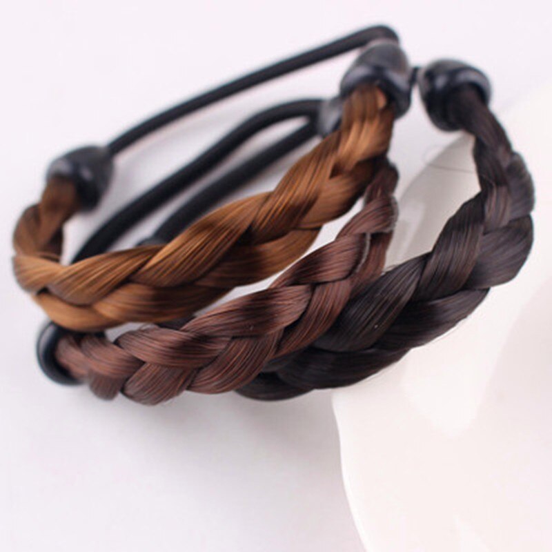 Tocado para el cabello para mujer, Coleta, soporte de pulseras, accesorios para el cabello, herramientas de estilismo