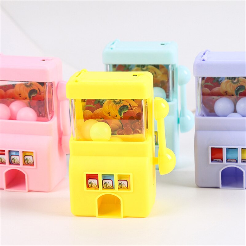1 ud. Mini máquina tragamonedas de fruta Lucky Jackpot, divertido de cumpleaños, juguete educativo para niños
