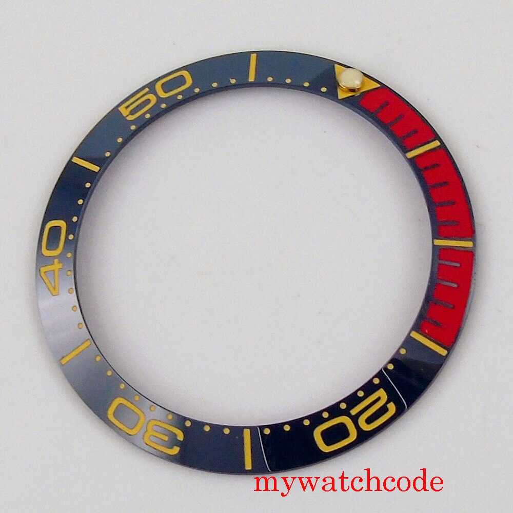 Ceramic Watch Bezel Insert Ring 38mm Fit For 40mm Men Watches Wristwatch Parts: NO.13