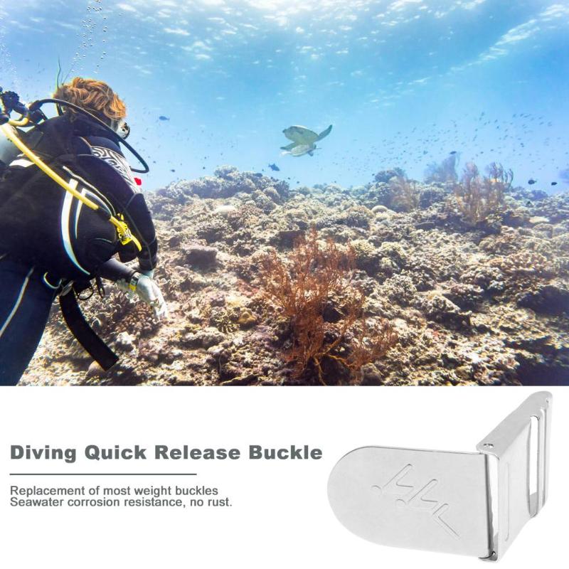 Snorkeling Buckle Water Sports Scuba Diving Weight Belt Buckle Long Service Life Safety and Reliability for Beginner Pool Tackle