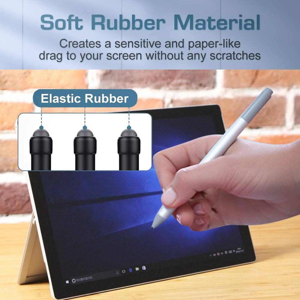 1/3pcs High Sensitivity Pen Refill Fine Rubber Nib Replacement For SurfacePro4/5/6/7 Sensitive Surface Pen Tips Nib Accessories
