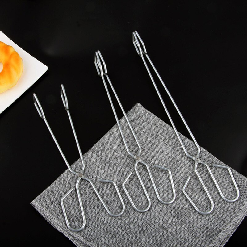 1 szt. Szczypce robić grilla robić grillowania zacisk robić grilla ze stali nierdzewnej Pizza chwytak robić chleba narzędzie robić gotowania L9