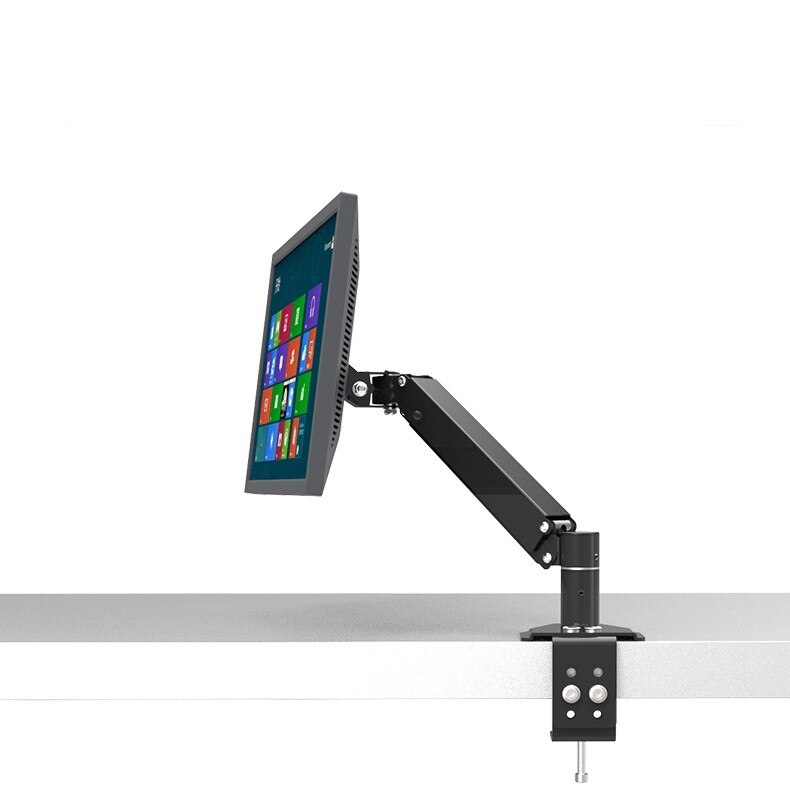 17-24" LCD TV Monitor Holder Table Clamping Mount Full Motion Arm L132