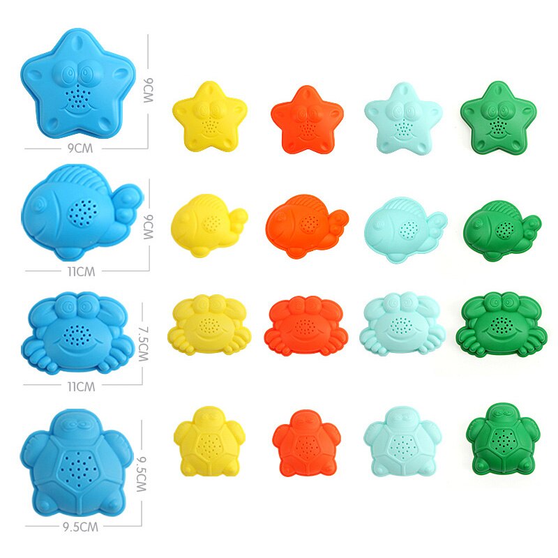 Set di giocattoli da spiaggia per bambini annaffiatoio secchio pala kit di strumenti genitore-figlio estate interattiva sabbia all&#39;aperto giochi d&#39;acqua