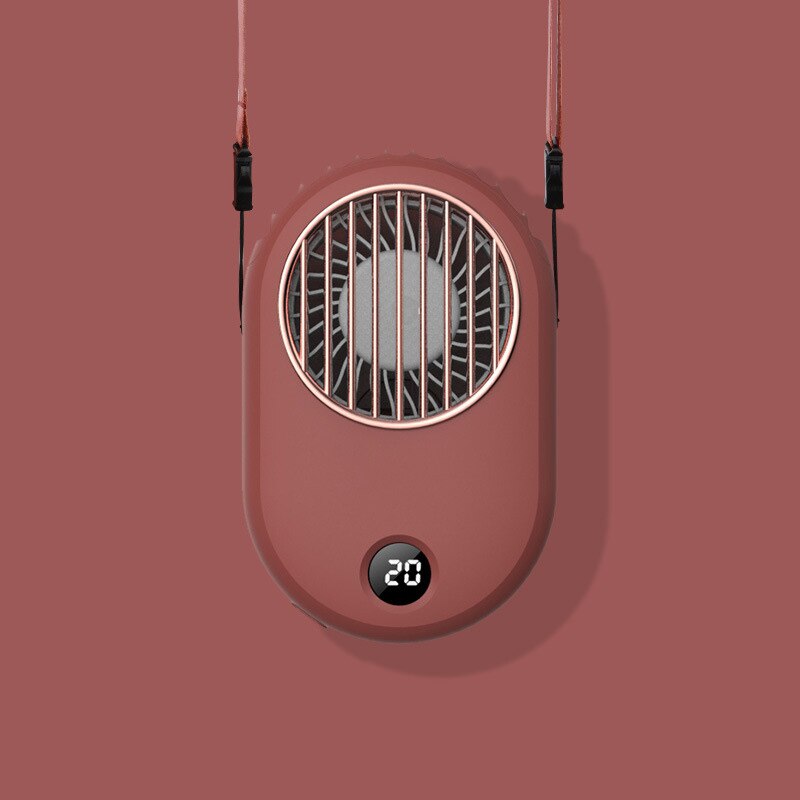 Hals hængende mini ventilator rejser udendørs bærbar ventilador desktop lille ventilator luftkøler sommer håndholdt ventilator ventilator
