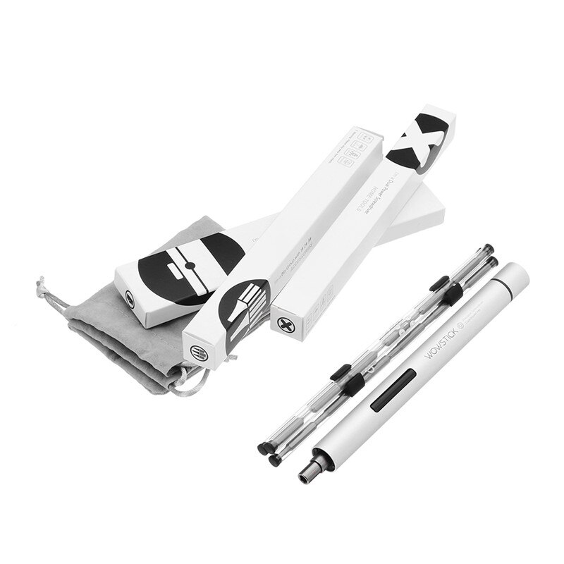 Original Xiaomi Mijia Wowstick 1P + 19 en 1 destornillador eléctrico inalámbrico funciona con el hogar kit inteligente producto: 1p set