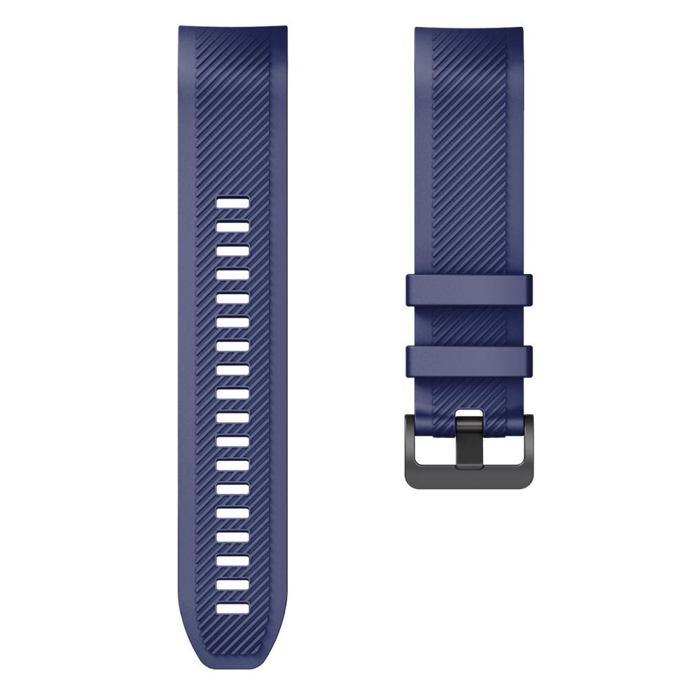 22Mm Breedte Horlogeband Voor Samsung Gear S3 Frontier/Classic/Galaxy Horloge 46Mm/Huawei Horloge Gt 46Mm/Ticwatch Pro/S2/E2 Smartwatches: Dark blue / 22mm gear S3