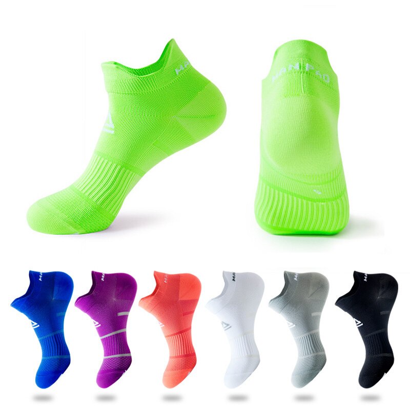 Sondr damen herren Sport-knöchelsocken, weich, für draussen-aktivitäzehn wie Basketball, radfahren, laufen, fußBall, atmungsaktiv, leuchtende farben, unsichtbar, reisesocken