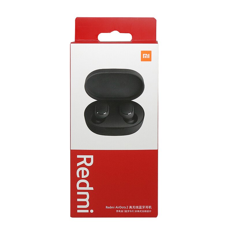 Xiaomi-auriculares inalámbricos Airdots 2 Redmi Airdots S TWS, cascos con Control de voz, Bluetooth 5,0, reducción de ruido y Control táctil: Redmi AirDots 2