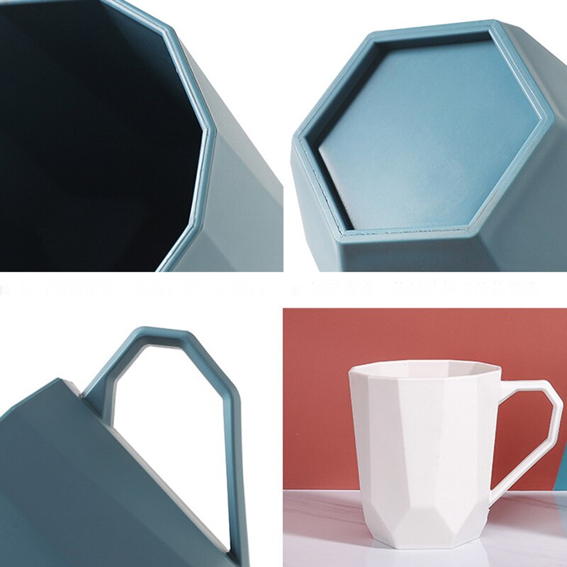 Bathroom Washing Cup Daily Necessities Daily Necessities Water Cup Geometric Irregular Mouth Cup