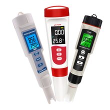 Medidor Digital de PH/ORP/H2/TDS, analizador EC de hidrógeno disuelto de pureza, herramienta de medición de temperatura, probador de del agua para piscinas, acuario