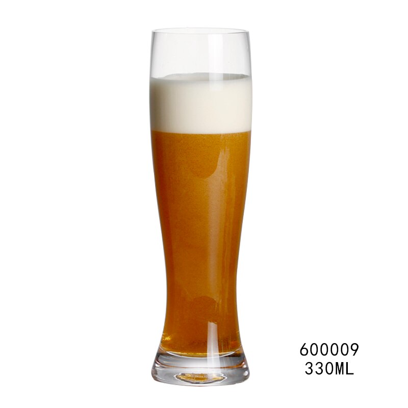 2 stuks oude mode handgemaakte geblazen loodvrij kristal bier glas set 330ml 500ml 60000X: 330ml 2pcs 600009