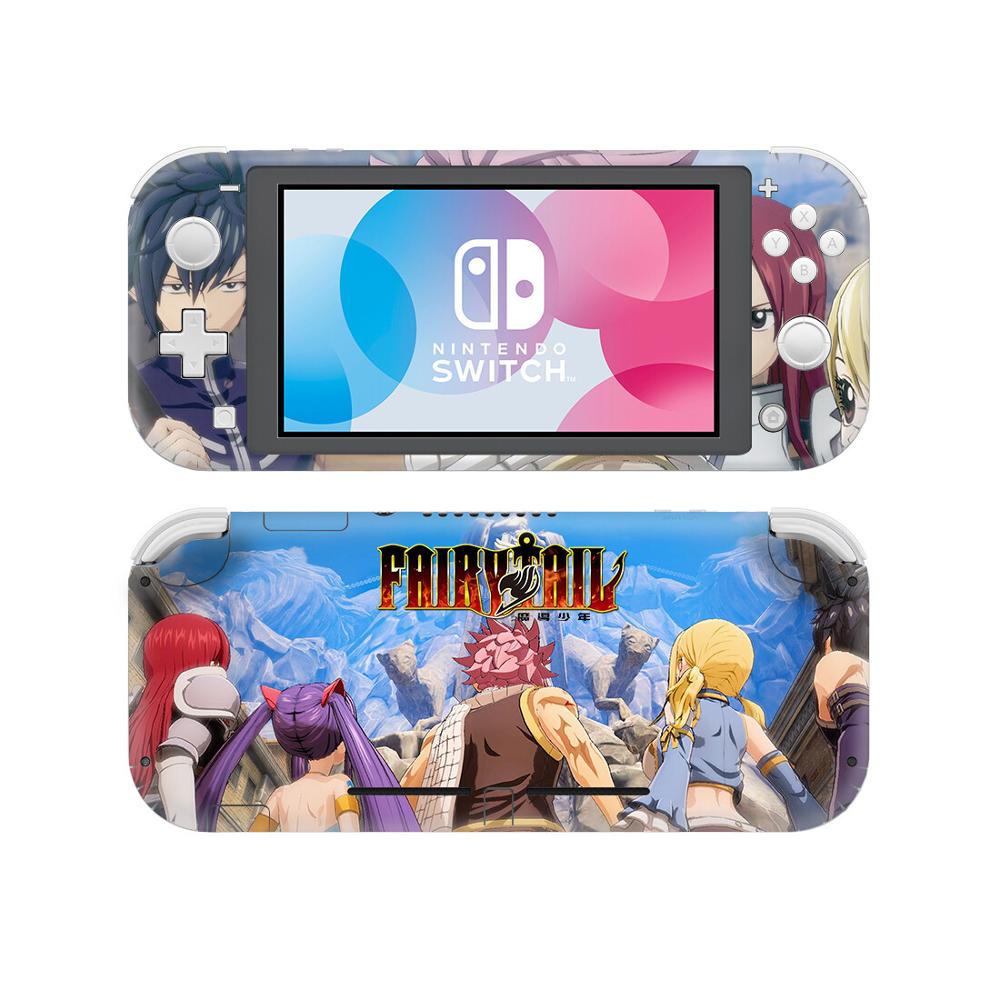 Vinyl Screen Skin Anime Fairy Tail Protector Stickers for Nintendo Switch Lite NS Console Nintend Switch Lite Skins Stickers