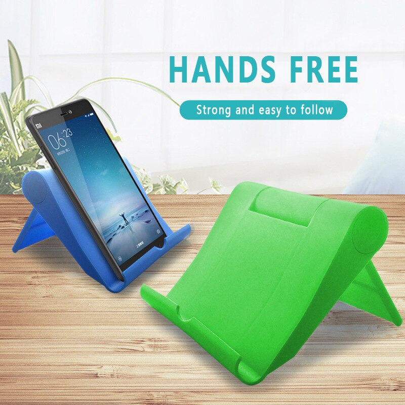 Universeller handy-tischhalter mit 240 -fach verstellbarem ständer, faltbar, rutschfest und in verschiedenen farben erhältlich