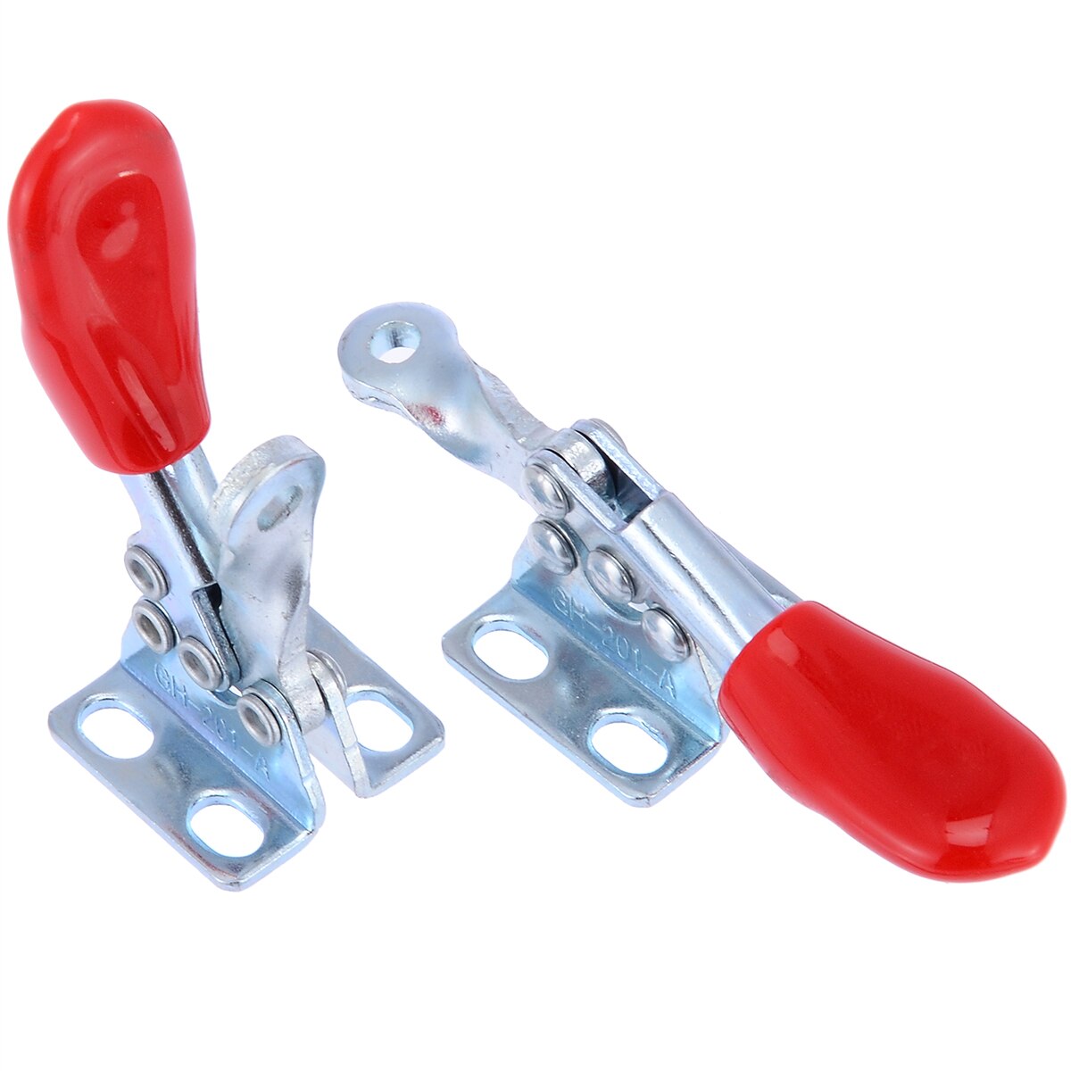 4pcs 27KG Toggle Clamps Metal Horizontal Quick Release Hand Tool Set Hand Clip Clamp Home Improvement Tool