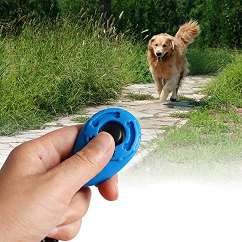 Pet Dog Training Clicker with Wrist Strap Dog Pet Training Clicker For Cats Puppy Birds Horses Behavioral Training Accessory